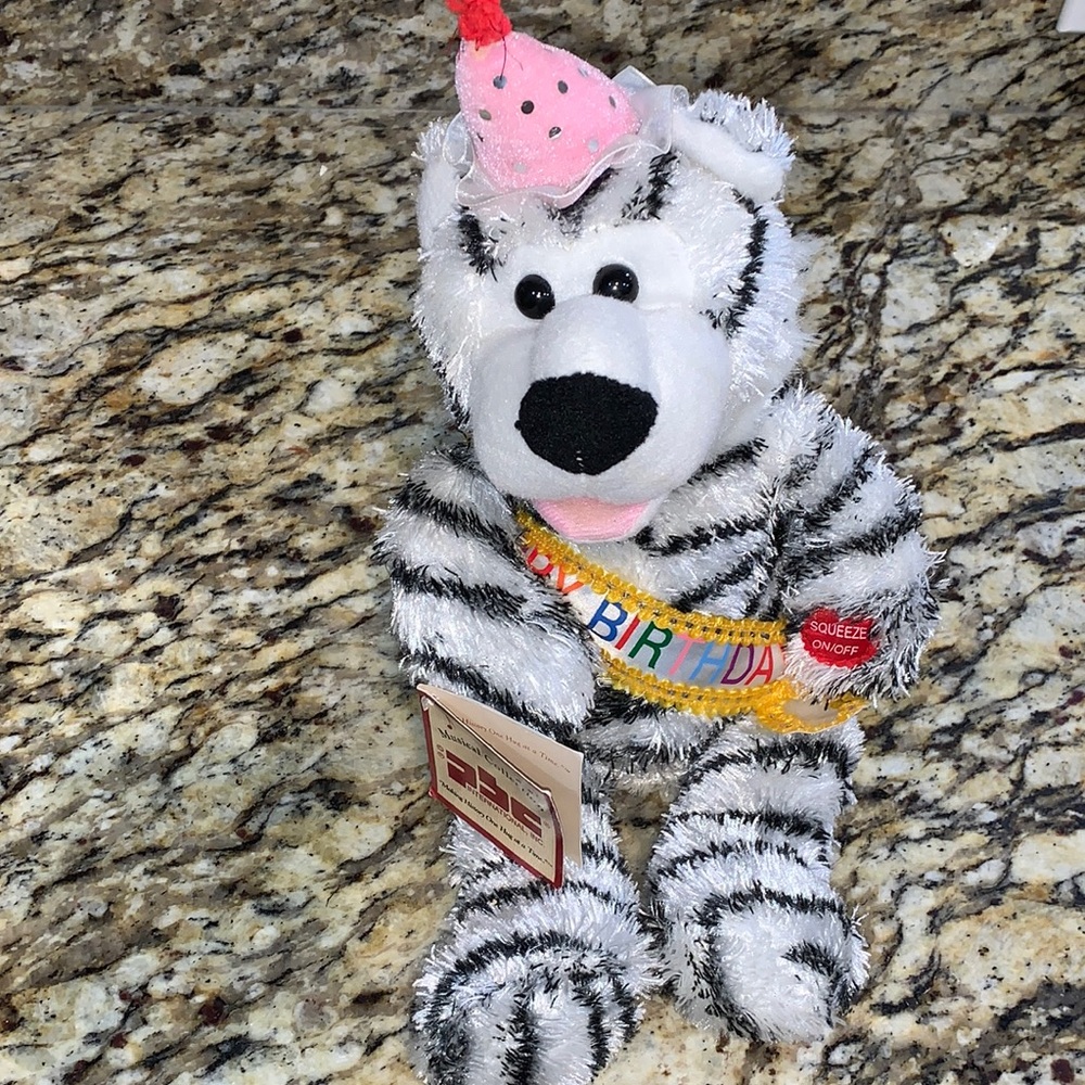 Plush white  Tiger